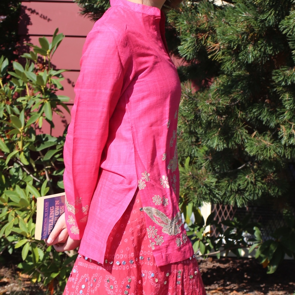 Pink Kurti top (Indian top)